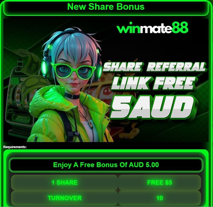 Winmate88 Welcome Offer – Up to A$500, 35× Wagering AU image 2
